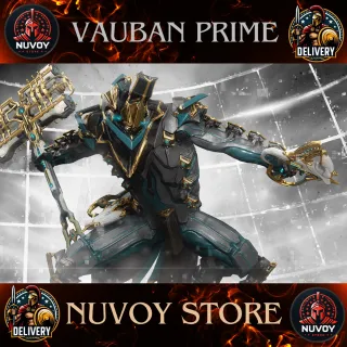 Vauban Prime // All Platform // Fast Delivery // Safe Trade