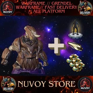 Grendel Warframe *READY TO USE* // All Platform //