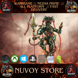 WARFRAME // NEZHA PRIME // ALL PLATFORM // FAST DELIVERY