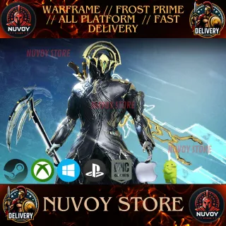 WARFRAME // FROST PRIME // ALL PLATFORM // FAST DELIVERY