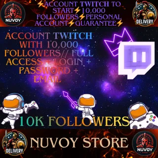 ⚡️ACCOUNT 𝐓𝐖𝐈𝐓𝐂𝐇 TO START⚡️10,000 FOLLOWERS⚡️PERSONAL ACCOUNT⚡️GUARANTEE⚡️