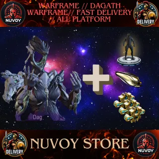 Dagath Warframe *READY TO USE* // All Platform //