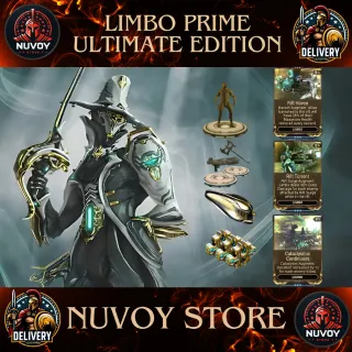 Limbo Prime Ultimate Edition // All Platform + 1 Warframe Slot + 1 Orokin Reactor + 2 Weapon Slot + 3 Forma + All Augment