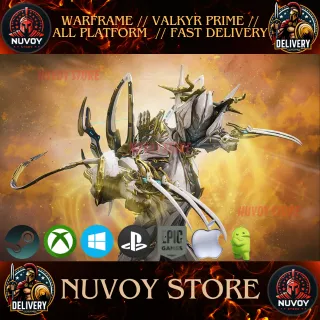 WARFRAME // VALKYR PRIME // ALL PLATFORM // FAST DELIVERY