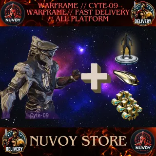 Cyte-09 Warframe *READY TO USE* // All Platform //