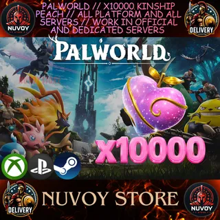 PALWORLD // X10000 Kinship Peach // ALL PLATFORM AND ALL SERVERS // WORK IN OFFICIAL AND DEDICATED SERVERS 