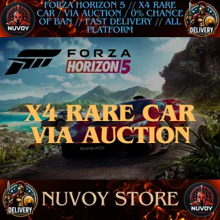 𝐅𝐇𝟓 🎰 X4 Rare Car // Via Auction / 0% Chance Of Ban ◆ 𝐌𝐈𝐂𝐑𝐎𝐒𝐎𝐅𝐓/𝐒𝐓𝐄𝐀𝐌/𝐗𝐁𝐎𝐗/PS 🏎️🚗🛻