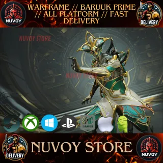 WARFRAME // BARUUK PRIME // ALL PLATFORM // FAST DELIVERY