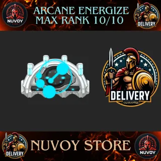 [All Platform] Arcane Energize Max Rank 10/10  // Safe trade // Fast Delivery