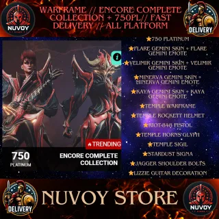 ⭐Encore Complete Collection // ALL PLATFORM + 750 Platinum //Fast Delivery⭐