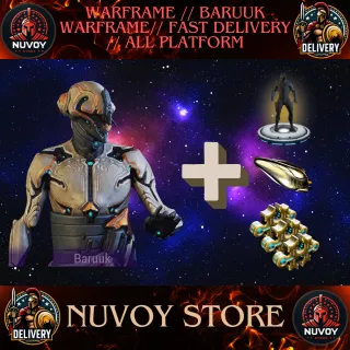 Baruuk Warframe *READY TO USE* // All Platform //