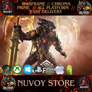 WARFRAME // CHROMA PRIME // ALL PLATFORM // FAST DELIVERY