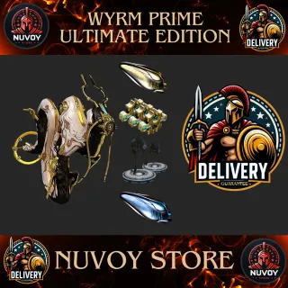 WYRM PRIME ULTIMATE EDITION // ALL PLATFORM // + 1 Orokin Reactor + 1 Orokin Catalyst + 2 Companions Slot + 3 Forma 