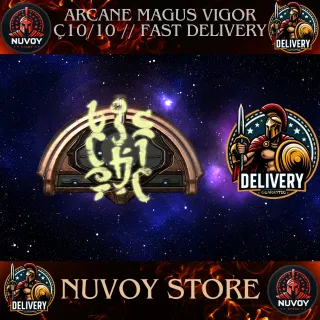 Arcane Magus Vigor 10/10 // All Platform // Fast Delivery