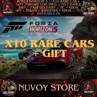 FH5 🎰 X10 Rare Car // No Via Auction // 0% Chance Of Ban // Fast Delivery ◆ ONLY 𝐌𝐈𝐂𝐑𝐎𝐒𝐎𝐅𝐓/𝐒𝐓𝐄𝐀𝐌/𝐗𝐁𝐎𝐗/🏎️🚗🛻