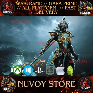 WARFRAME // GARA PRIME // ALL PLATFORM // FAST DELIVERY