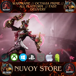 WARFRAME // OCTAVIA PRIME // ALL PLATFORM // FAST DELIVERY