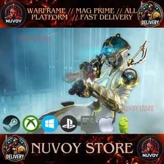 WARFRAME // MAG PRIME // ALL PLATFORM // FAST DELIVERY