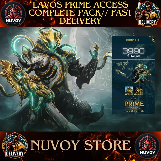 Lavos Prime Access COMPLETE PACK 3990 PLatinum and more // All platform ...