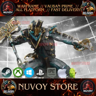 WARFRAME // VAUBAN PRIME // ALL PLATFORM // FAST DELIVERY