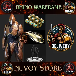 Rhino Warframe *READY TO USE* // All Platform //