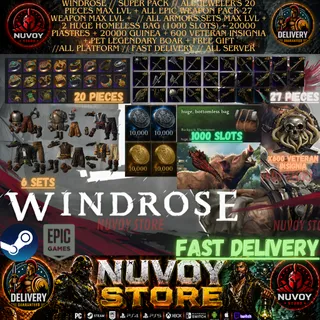 WINDROSE // SUPER PACK // All Platform // FAST DELIVERY // ALL SERVER // ALL PLATFORM