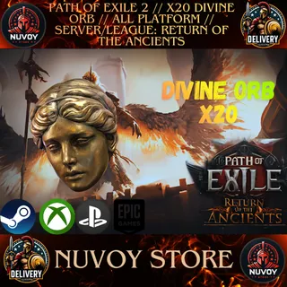 PATH OF EXILE 2 // X20 DIVINE ORB // All Platform // SERVER/LEAGUE : RETURN OF THE ANCIENTS