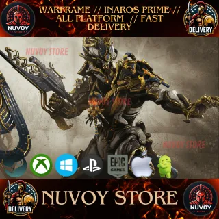 WARFRAME // INAROS PRIME // ALL PLATFORM // FAST DELIVERY