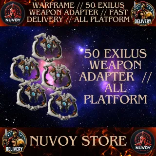 50 EXILUS WEAPON ADAPTER // ALL PLATFORM // FAST DELIVERY