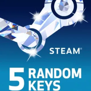 5 Random Steam Keys.