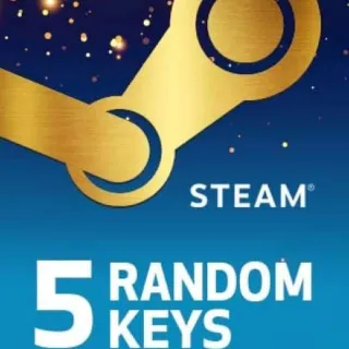 5 Random Steam Keys.
