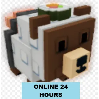 Grow A Garden sushi bear X4