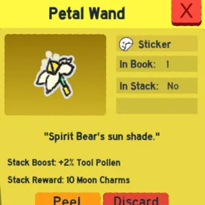Petal Wand Sticker