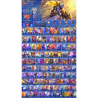 Mobile Legends: Bang Bang SKIN 717 LEGEND 8 CC 16 EX IMORTAL 111 ROGER PRIME LIMITED FULL KUNGFU PANDA FULL TRANFORMERS
