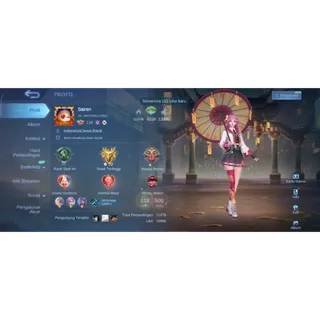 HERO MAX EMBLEM MAX SKIN 551 GOOD WINTARE ACC MAGE LEGEND 2 CC 7 NEO LYLYA SOIL HANABI ALLSTAR MOSKOV KINSEN ANGELA ASPIRANT 