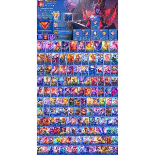 Mobile Legends: Bang Bang SKIN 723 LEGEND 6 CC 17 EX IMO 300+ GLOBAL LYLYA GOOD WINRATE BORDER AIRPLANE