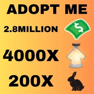 BUCKS AND AGE UP POTIONS - ADOPT ME 