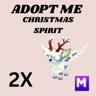 CHRISTMAS SPIRIT 2X MEGA - ADOPT ME 