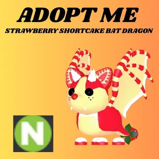 STRAWBERRY SHORTCAKE DUCKY NEON - ADOPT ME 