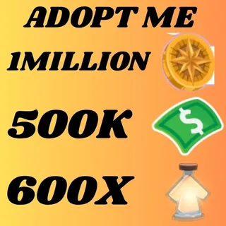 COMPASS COIN AND BUCKS AND AGE UP POTION - ADOPT ME 