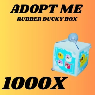 RUBBER DUCKY BOX 1000X - ADOPT ME 