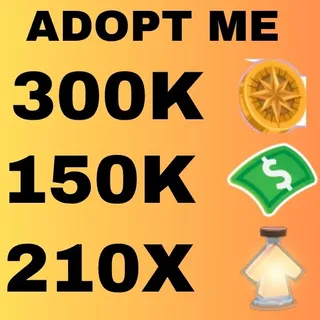 COMPASS COIN AND BUCKS AND AGE UP POTION - ADOPT ME 
