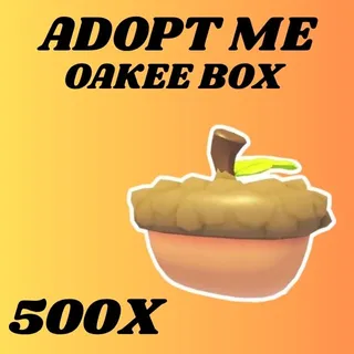 OAKEE BOX 500X - ADOPT ME 
