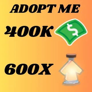 BUCKS AND AGE UP POTIONS  - ADOPT ME 