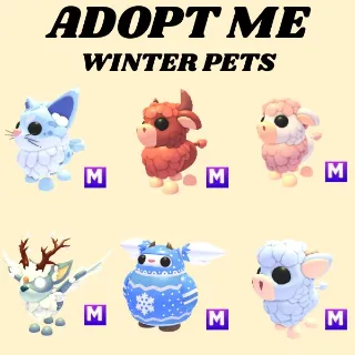 MAINE COON 1X  - ANGUS BULL 1X  - ANGUS COW 1X  - CHRISTMAS SPIRIT 1X  -  COZY MISTLETROLL 1X - ANGUS CALF 1X  - ADOPT ME 