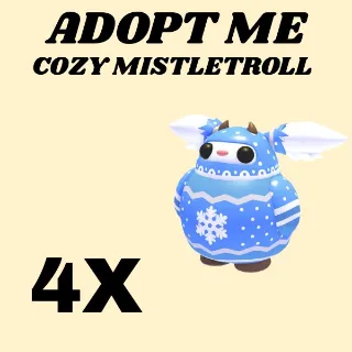 COZY MISTLETROLL 4X  - ADOPT ME 