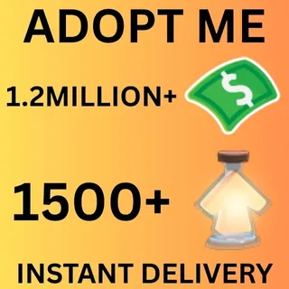 BUCKS AND AGE UP POTIONS - ADOPT ME 