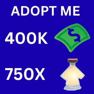 BUCKS AND AGE UP POTIONS  - ADOPT ME 