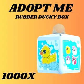 RUBBER DUCKY BOX 1000X - ADOPT ME 