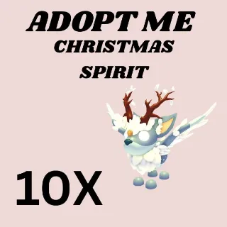 CHRISTMAS SPIRIT 10X - ADOPT ME 
